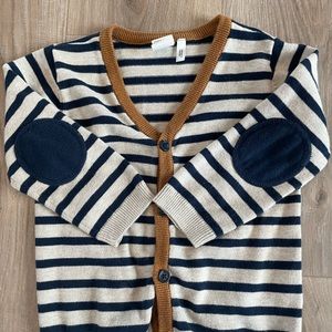 H&M striped cardigan.